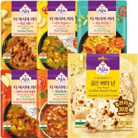 티아시아 커리 170g 5종 5개입 + 골든버터난 200g