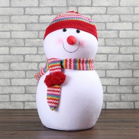 이시아르 크리스마스 목돌이 눈사람 인형 25cm