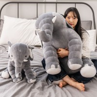 토이웍스 KC인증 행복코끼리 수면 애착 인형 50cm