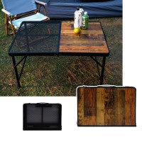 야외 탁자 캠핑용 접이식 테이블 휴대용 식탁 차박