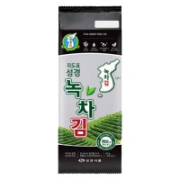 지도표 성경김 녹차 조각김 50g x 3봉입