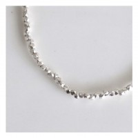 (Silver925) Stone ball bracelet