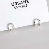 (Silver925) Plain earring