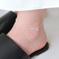 (Silver925) Unbalance ball anklet
