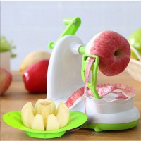 간편 사과껍질커터기 과일커터기 (본품+칼날+커팅기)