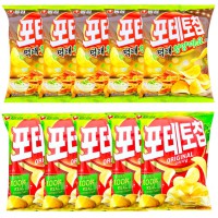 포테토칩세트 먹태청양마요맛5개+오리지널5개