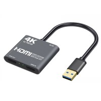 4K 60Hz HDMI캡쳐보드 USB3.0 플랫폼 콘솔게임 녹화