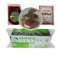 옥천 평양냉면2kg+비빔장500g+육수5봉(세트(10인분)