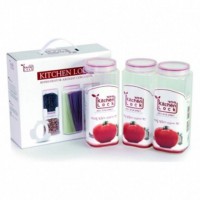 키친락 KITCHEN LOCK 보관용기 3P SET- K3000 반찬통