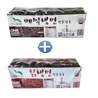 옥천 메밀냉면2kg+칡냉면2kg(냉면20인분) 냉면사리