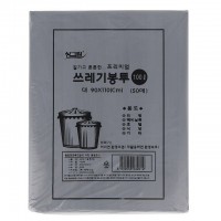 쓰레기 봉투-검정색 100L 50매 비닐봉지 검은봉지