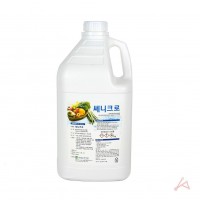 주방용품 식기 용기 과일 야채 세척 소독 용액 4L