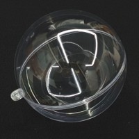 뽑기캡슐 데코 파티용품 플라스틱 투명공 9cm 4p