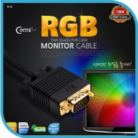 모니터 케이블 RGB 고급형 블랙 3M VGA D-SUB C3814