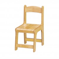 H27-4 원목 유치 의자 (다리 자작 합판)