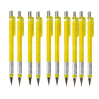 스쿨메이트샤프 노랑 0.5 10개 학용품 샤프 연필