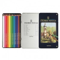 학습용색연필 전문가용색연필 선명하고 12색 색연필