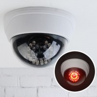 LED 돔형 가짜CCTV 모형카메라 방범용 감시 돔카메라