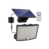 LED 태양광 충전식 야외 벽등 조명등 센서등 리모컨