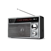 아남 소형 라디오 블루투스 스피커 무선 레트로라디오