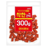 맛있는간식 연어큐브 300g x 5개