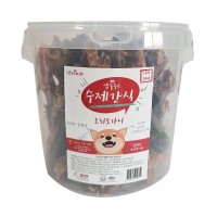 수제간식 홍삼오리도가니 통간식 (700g) 2개