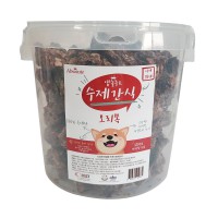 수제간식 홍삼오리목 통간식 (700g) 2개