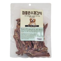 국산수제간식 대용량 오리날개미니 400g