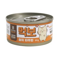 먹보 고양이캔 참치타우린80gX24개(1박스)